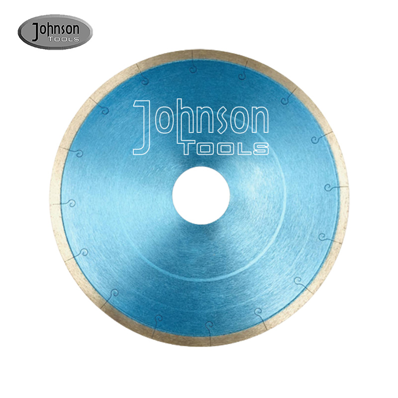 Johnson Tools 105-350 mm Continuous Rim J Slot Diamond Saw Blades For Cutting Tile, Ceramic , Porcelain 1