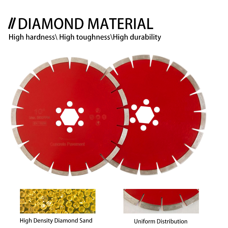 Johnson Tools Premium Concrete Grooving Saw Blade Enhanced Diamond