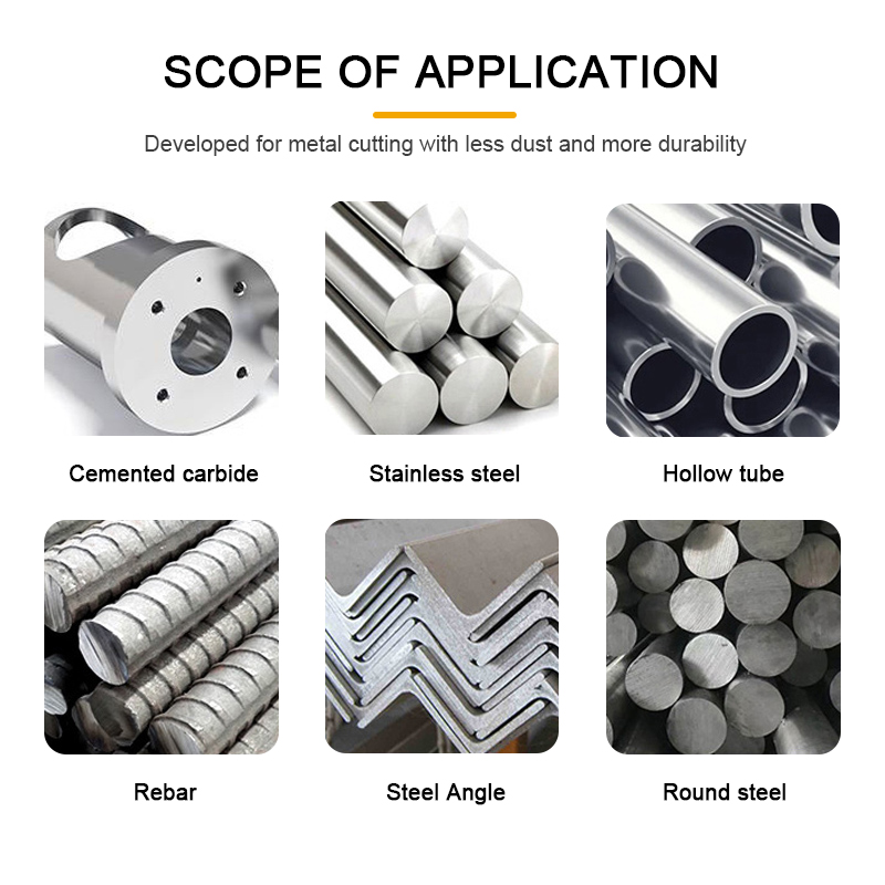 Lâmina de serra de diamante soldada a vácuo Johnson Tools - Corte sem esforço para aço, ferro, aço inoxidável, vergalhão, e metal com rebarbadora 5