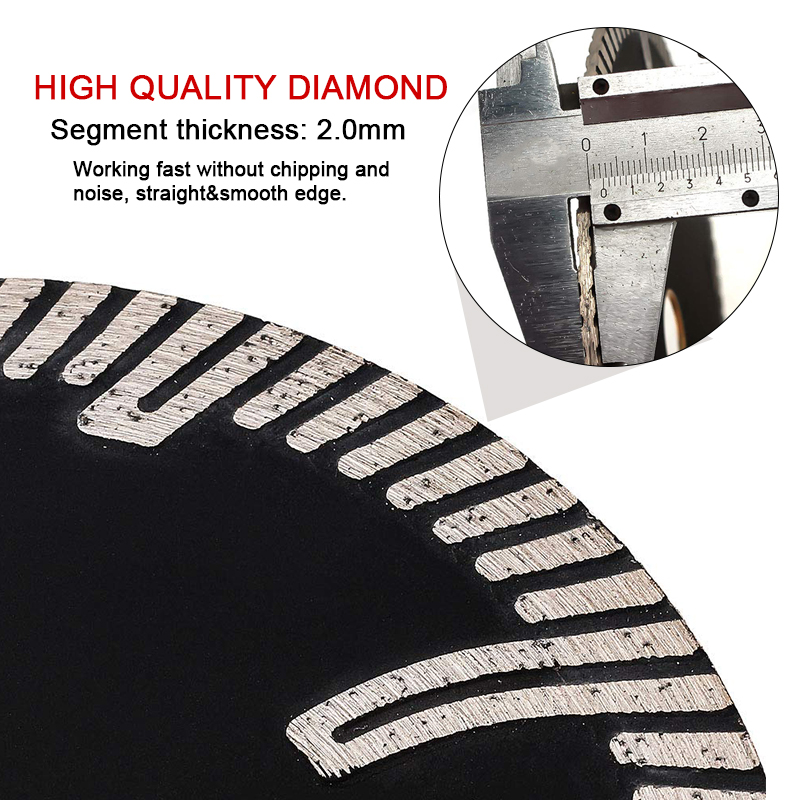 Lâmina de serra de corte de diamante de lâmina de granito Johnson Tools para cortar e esmerilhar telha de porcelana de mármore de granito 3