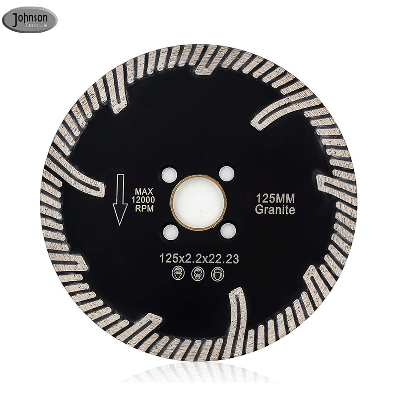 Lâmina de serra de corte de diamante de lâmina de granito Johnson Tools para cortar e esmerilhar telha de porcelana de mármore de granito 1