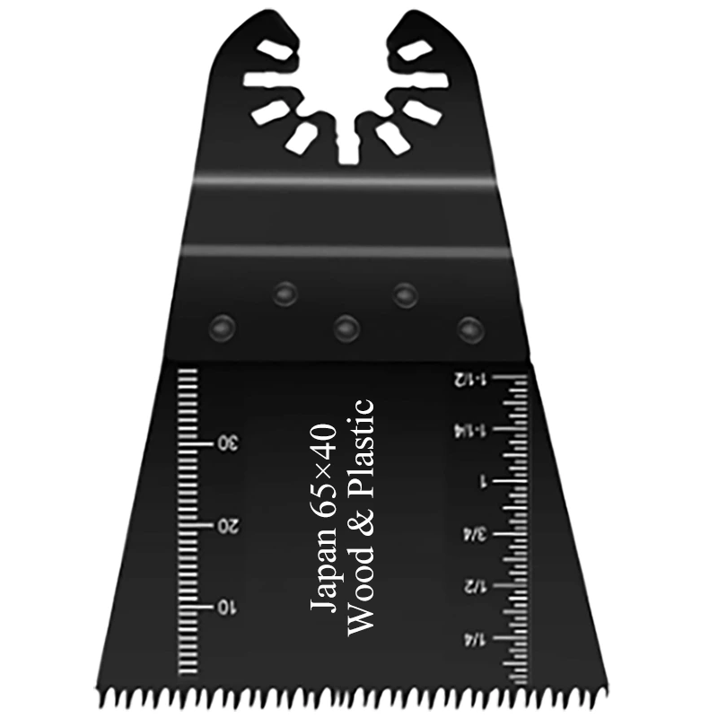 Johnson Tools 65X40mm Hcs Japan Lame per sega multiutensile oscillanti di precisione per legno e plastica 1