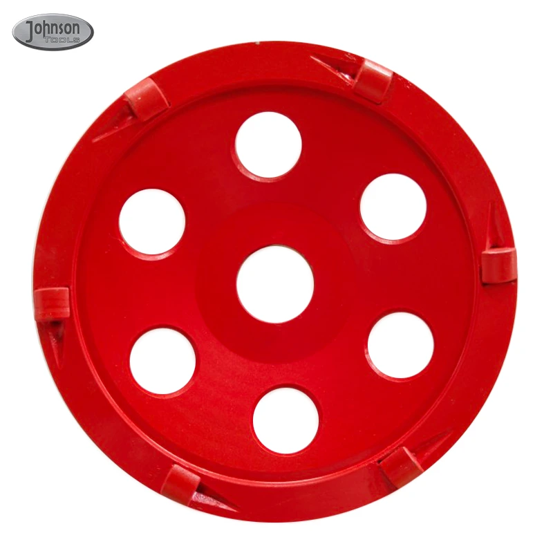 Johnson Tools PCD Cup rebolo para pintura com cola epóxi e revestimento de superfície de piso de concreto 1