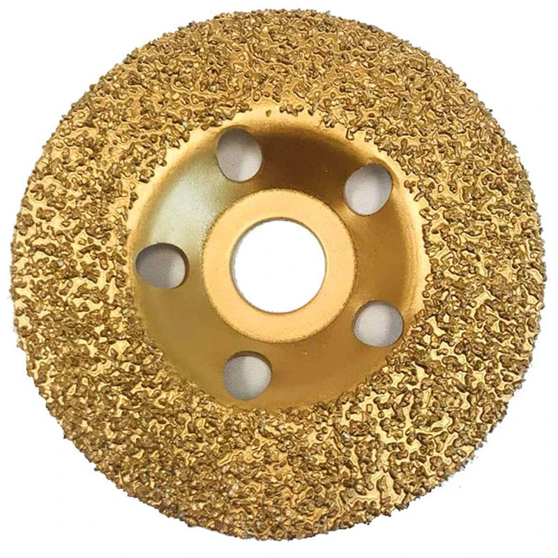 Johnson Tools Utensili abrasivi diamantati da 5/125 mm Ruote a tazza in carburo di tungsteno brasato sotto vuoto 1