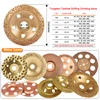 Johnson Tools Premium Tungsten Karbür Aşındırıcı Aletler Lastik Kauçuk Ahşap için Karbür Lastik Taşlama Diski 3