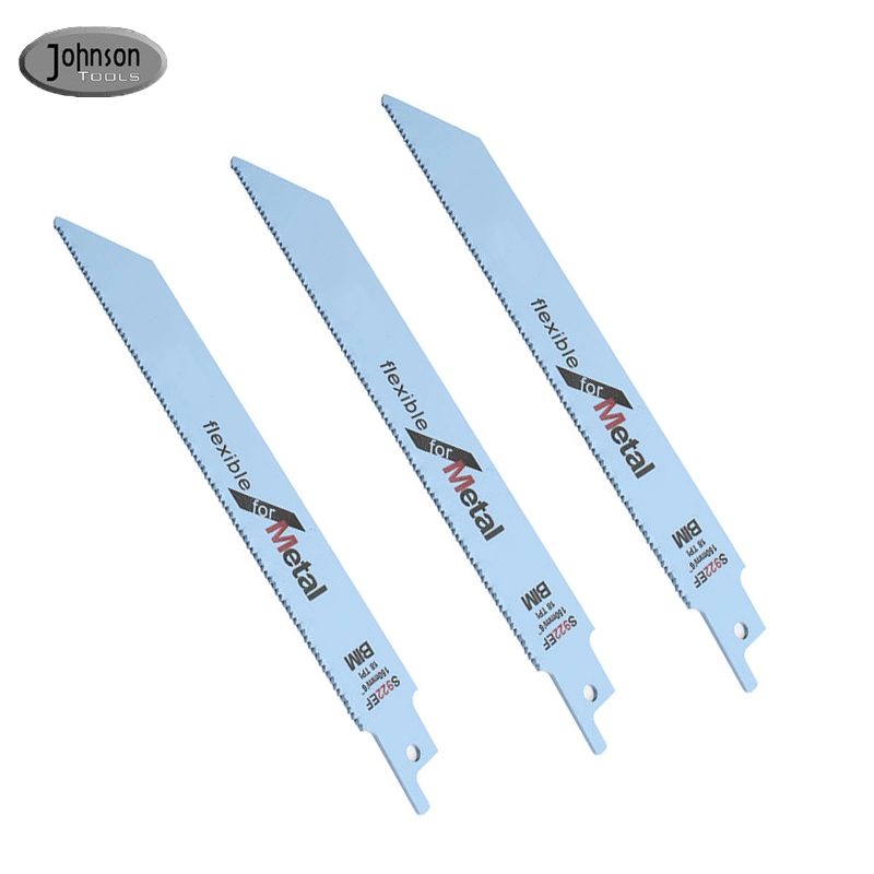 Johnson Tools 180mm 18TPI Metal Reciprocating Saw Blade Set for Wood working Power Tools 1