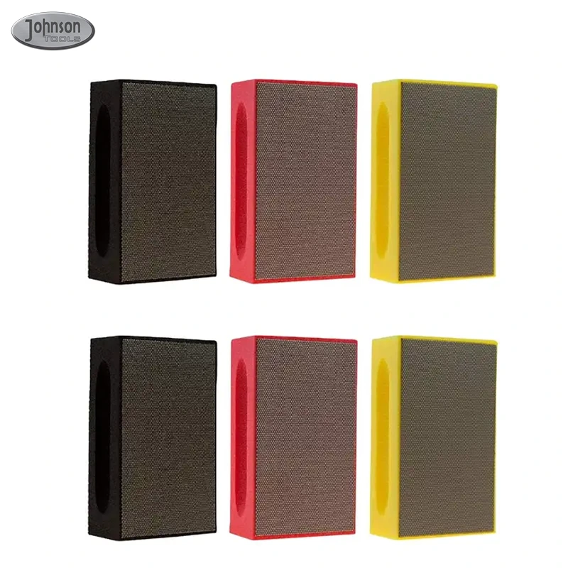 Johnson Tools Tampone per lucidatura a mano diamantato elettrolitico Lucidatura per pietra Tergicristallo per vetro Rettifica per piastrelle in ceramica Tamponi abrasivi diamantati 1