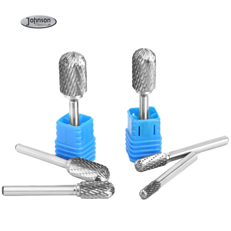 Johnson Tools Rebarbas de lima rotativa cilíndrica promocional de carboneto de tungstênio mais vendidas 1