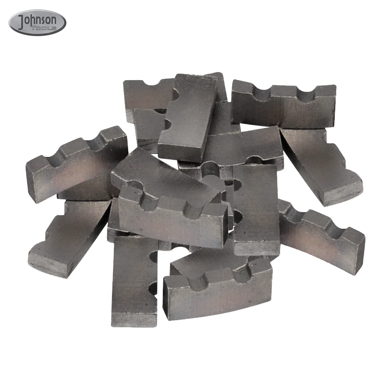 Johnson Tools Herramientas de diamante Broca de núcleo de hormigón Segmento de diamante tipo gran pared para hormigón o hormigón armado 3