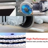Johnson Tools Disco de corte de porcelana con hoja de sierra de diamante con turbo de malla para azulejos, cerámica, granito, mármol 5