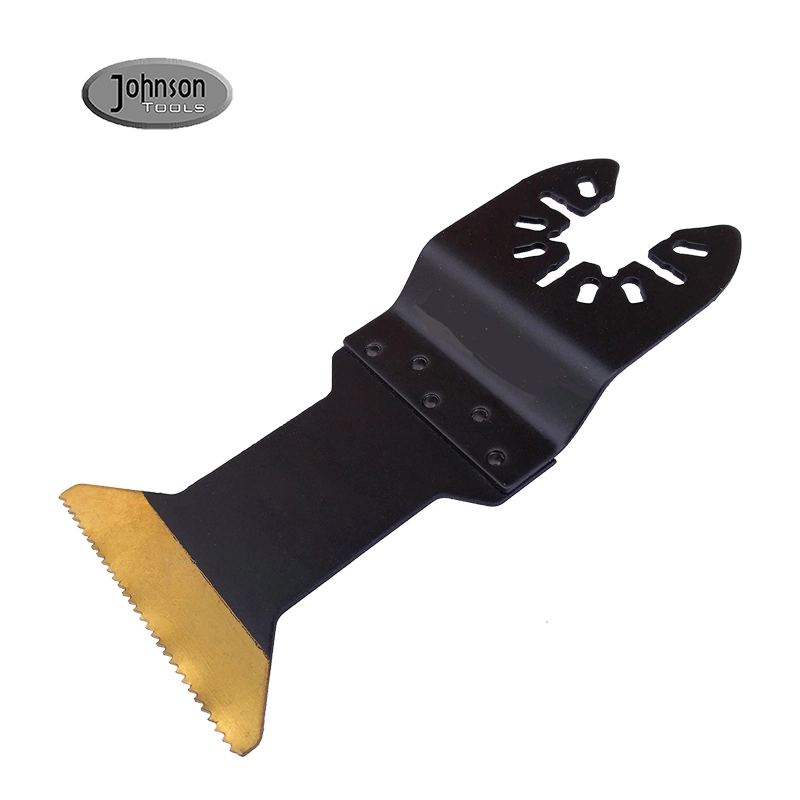 Johnson Tools 45x40mm Titanium BIM Teeth Oscillating Cutting Saw Blades for Wood Plastic and Soft Metal 1