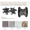 Johnson Tools Herramientas de perfilado de diamante Muela abrasiva de perfil de diamante sinterizado M14 para piedra de hormigón 6