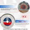 Johnson Tools - Disco abrasivo de corte de diamante de doble cara con hoja de sierra de granito para baldosas de cerámica de 4,5 /5 5