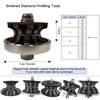 Johnson Tools Herramientas de perfilado de diamante Muela abrasiva de perfil de diamante sinterizado M14 para piedra de hormigón 5