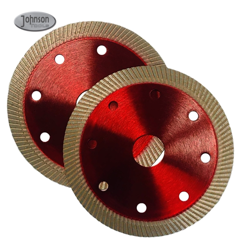 Johnson Tools 125mm Fine Hot Pressed Turbo Diamond Saw Blade for Cutting Tile Ceramics 1
