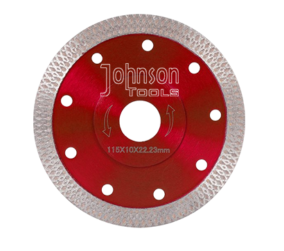Johnson Tools 125mm Sintered Cyclone Mesh Turbo Diamond Blade untuk Jubin Seramik 1