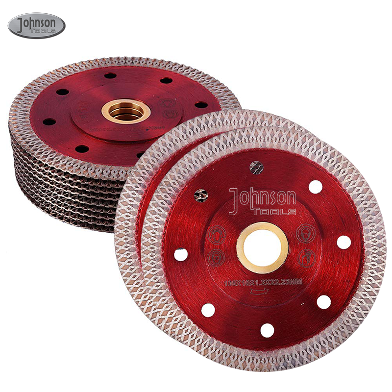 Johnson Tools 125mm Sintered Cyclone Mesh Turbo Diamond Blade untuk Jubin Seramik 5