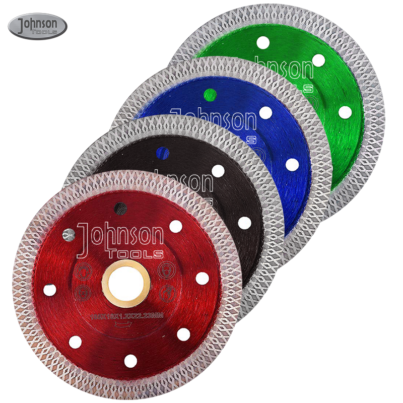 Johnson Tools 125mm Sintered Cyclone Mesh Turbo Diamond Blade untuk Jubin Seramik 4