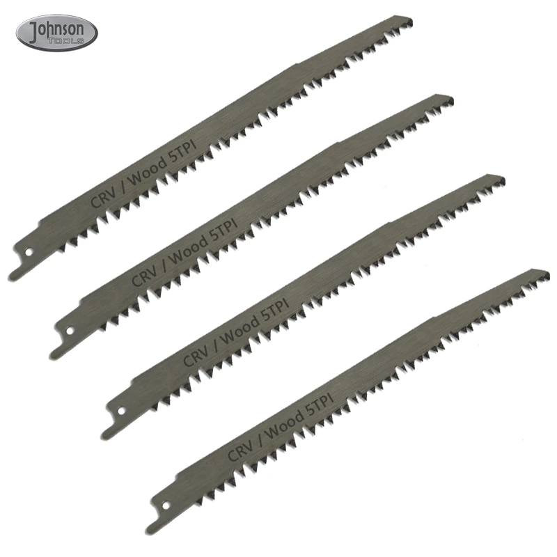 Johnson Tools 225mm 5TPI Pemangkasan Kayu Mata Gergaji Salingan 9 Inci 1