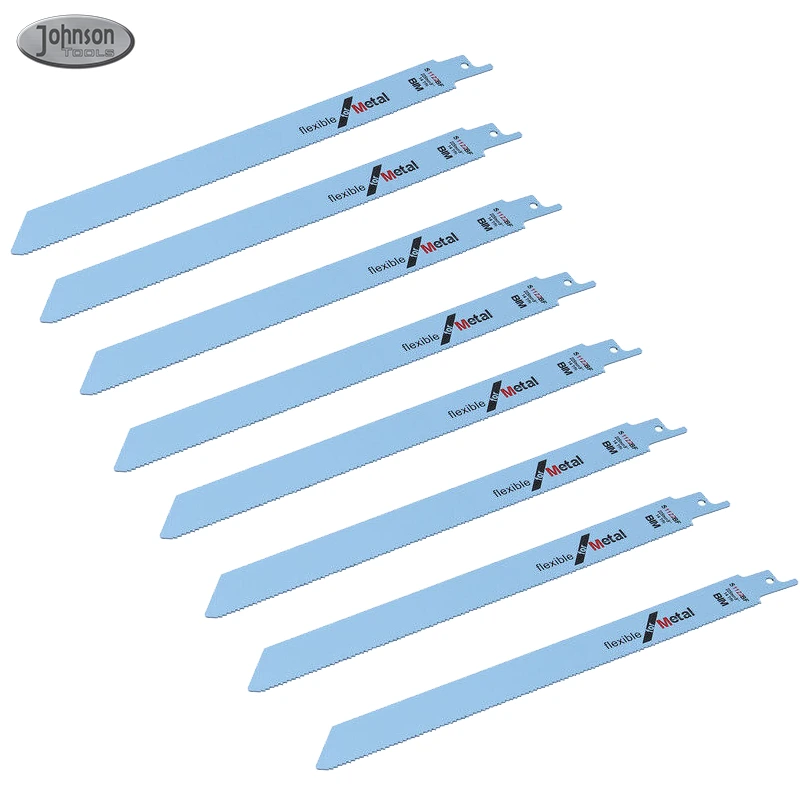 Johnson Tools 10TPI 6 Inch BIM M42 Bi-Metal Reciprocating Saw Blades for Metal Cutting 4