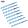 Johnson Tools 10TPI 6 Inch BIM M42 Bi-Metal Reciprocating Saw Blades for Metal Cutting 4