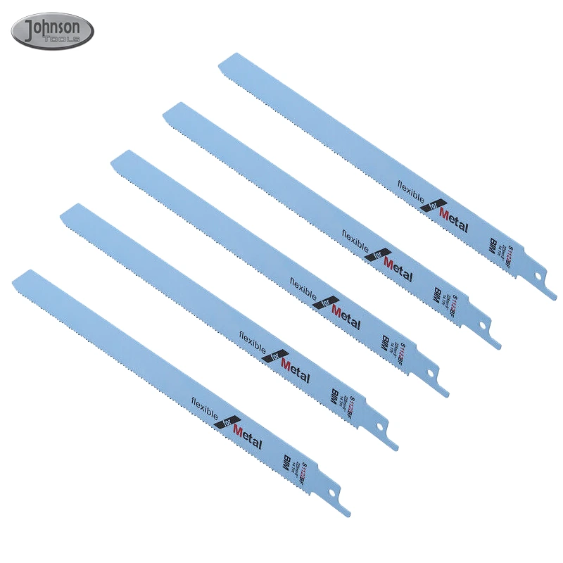 Johnson Tools 10TPI 6 Inch BIM M42 Bi-Metal Reciprocating Saw Blades for Metal Cutting 3