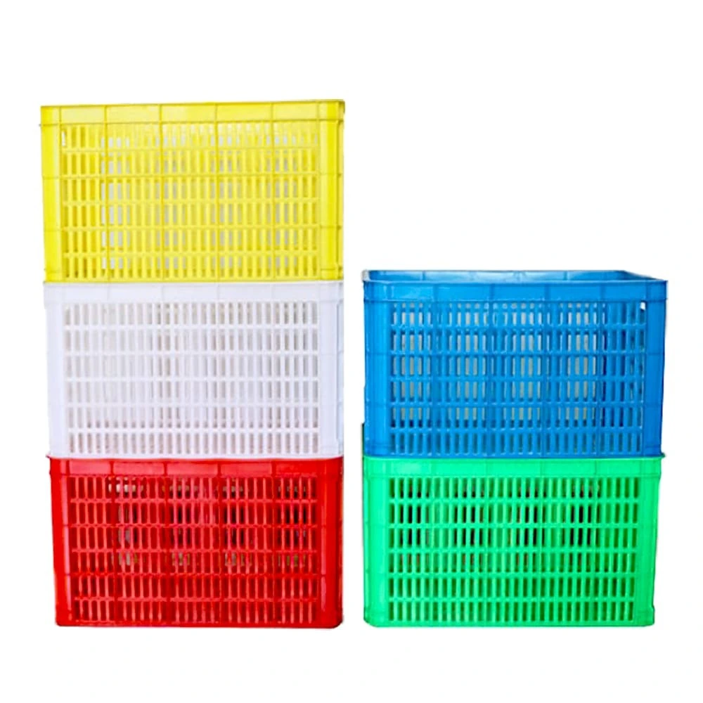 Plastične gajbe za voće bijele, zelene, crvene, plave, žute 1