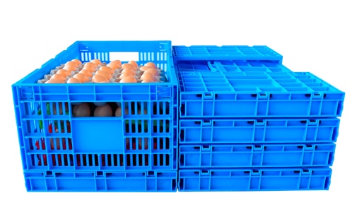 héich Luede Plastik zesummeklappbar crate fir Verkaf-JOIN-KS6333257W 3