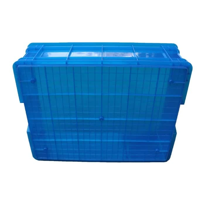 stackable plastic crates-pannel bin 1