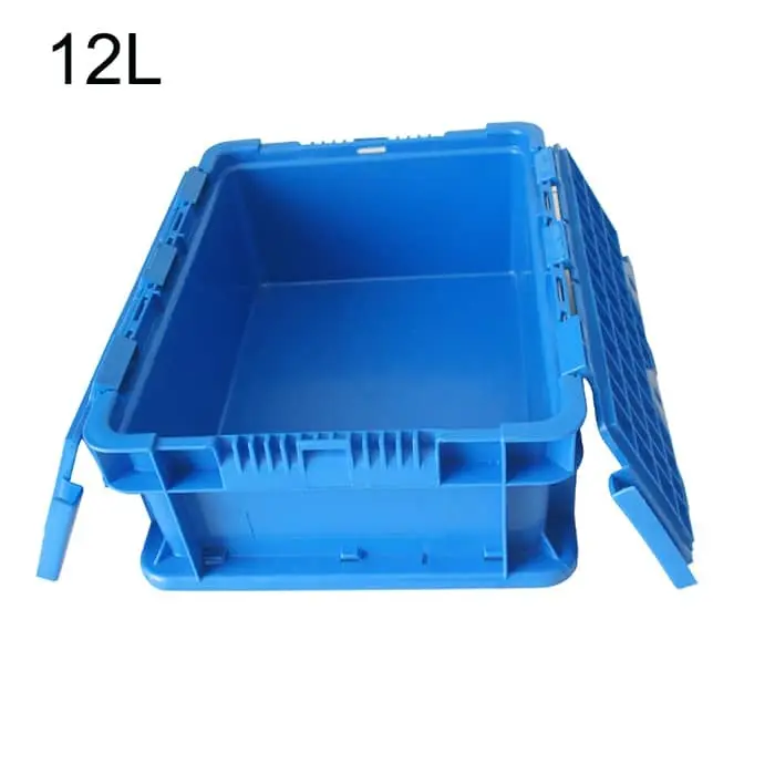 Storage Bins with Attached Lids Bulk Production 2