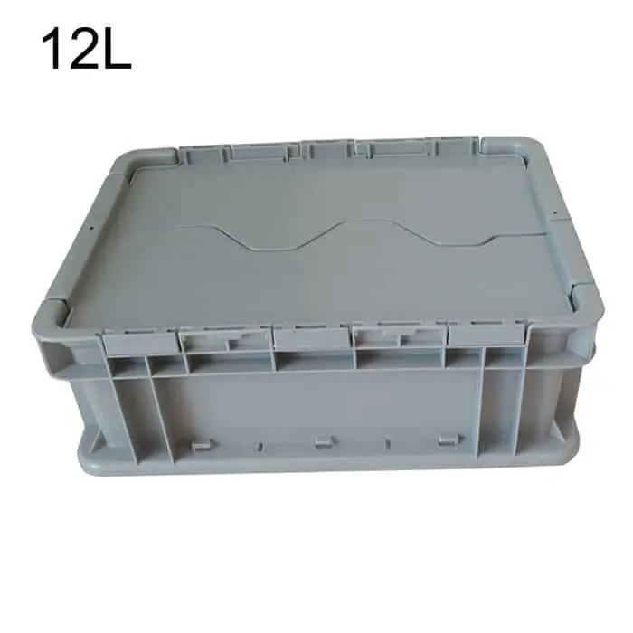 Storage Bins with Attached Lids Bulk Production 4
