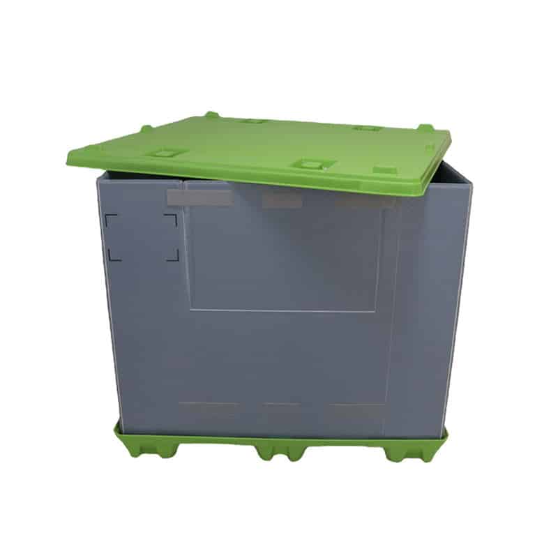 Cajas plegables con fundas de plástico para autopartes. 3