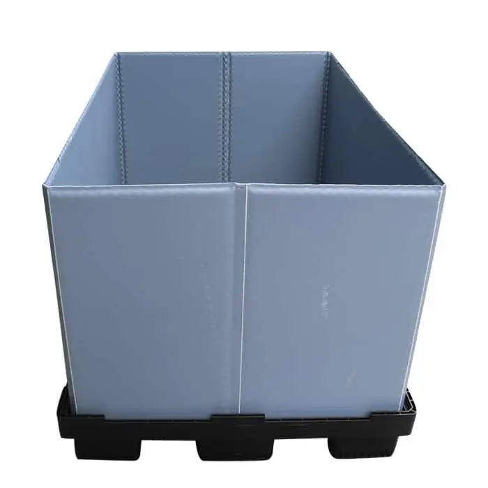 Bepoke Plastic Storage Bins with Attached Lids with Good Price Bulk Production 4