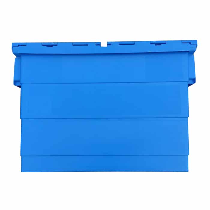 YMUNWCH Crate Plastig gyda Brand Dividers 3
