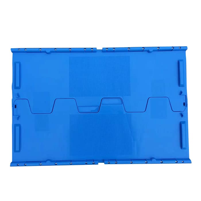YMUNWCH Crate Plastig gyda Brand Dividers 5