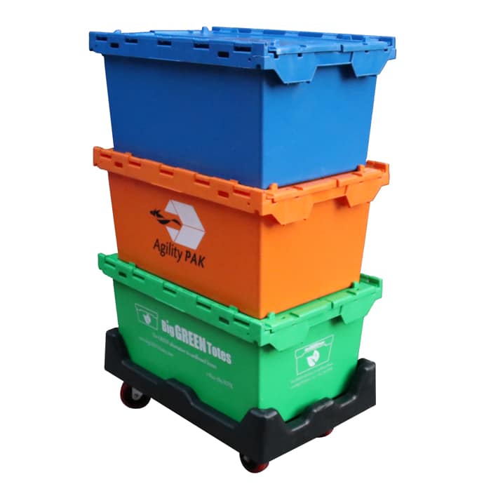 flip top storage tote-700 1