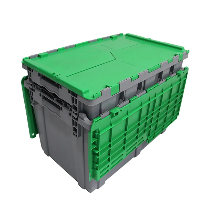 Custom Plastic Storage Bins with Attached Lids JOIN 2