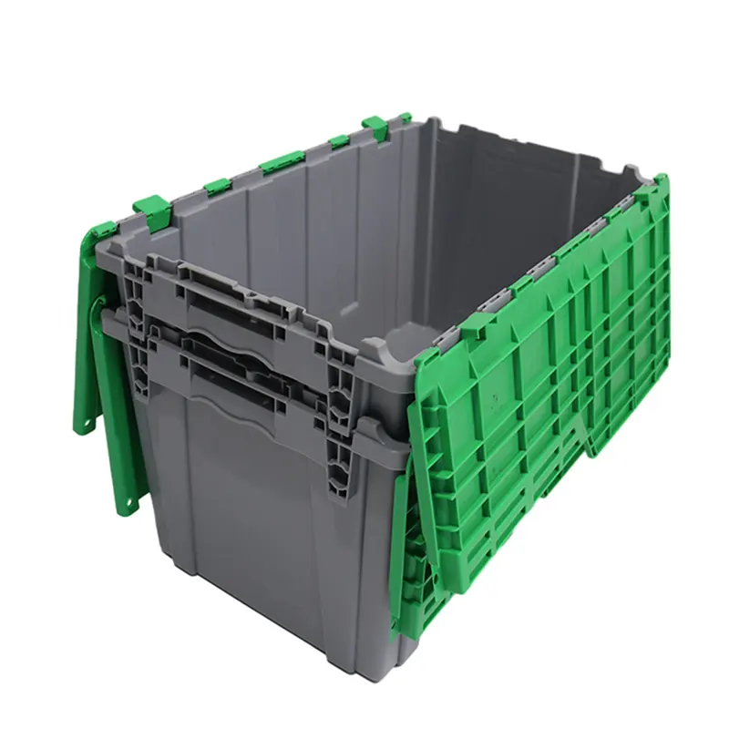 Custom Plastic Storage Bins with Attached Lids JOIN 4