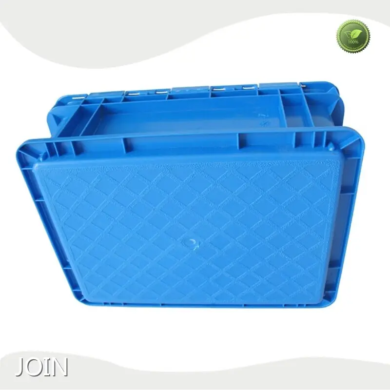 Storage Bins with Attached Lids Bulk Production 1