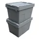 Plastic Storage Bins with Attached Lids JOIN, 6