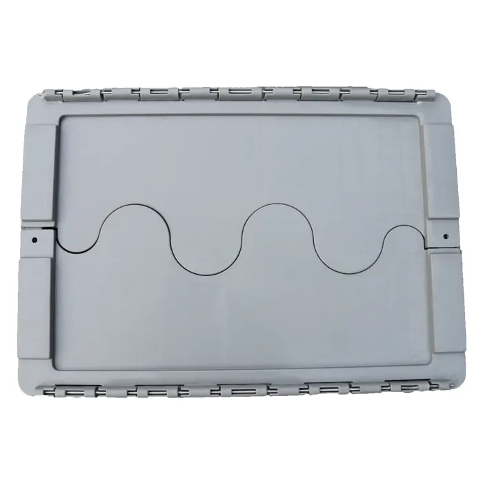 Plastic Storage Bins with Attached Lids JOIN, 5