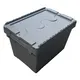 Plastic Storage Bins with Attached Lids JOIN, 7
