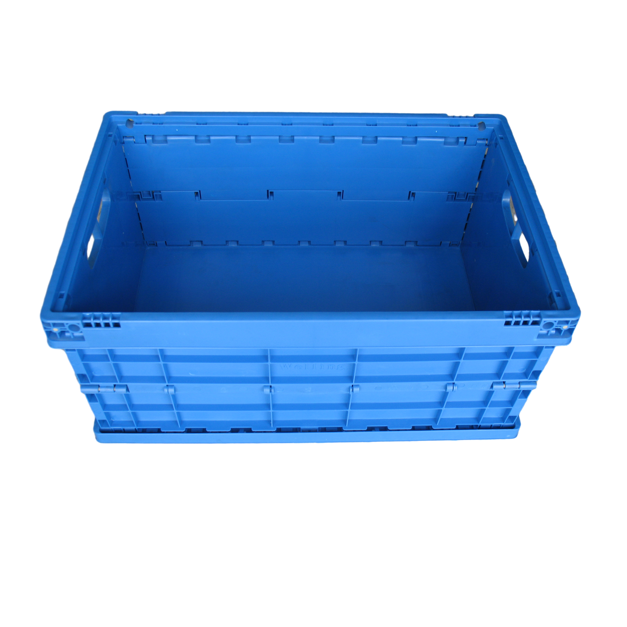 6428 Plastic foldable Container, Lebokose la crate le phuthoang le le menoang bakeng sa polokelo le ho falla 2