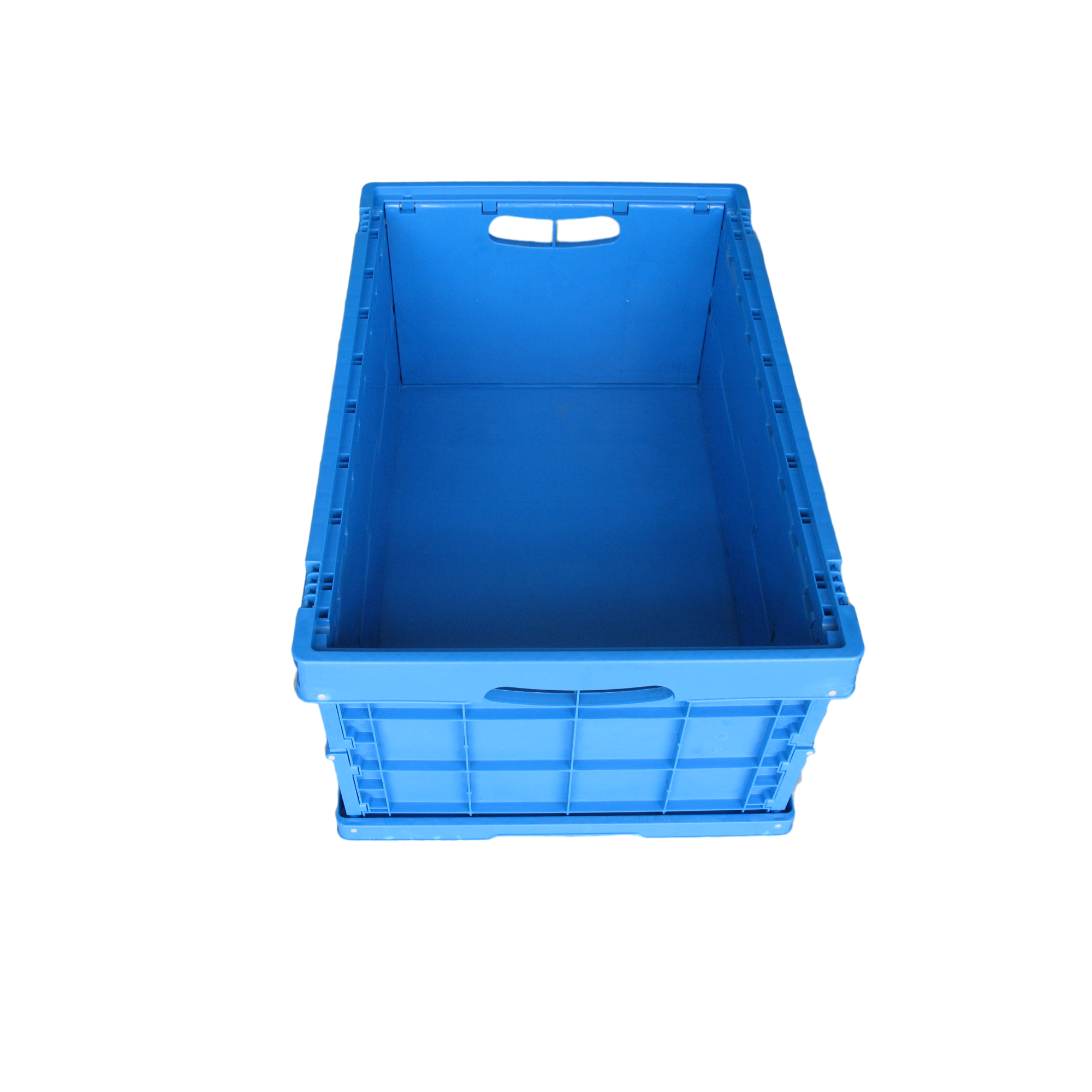 6428 Plastic foldable Container, Lebokose la crate le phuthoang le le menoang bakeng sa polokelo le ho falla 5