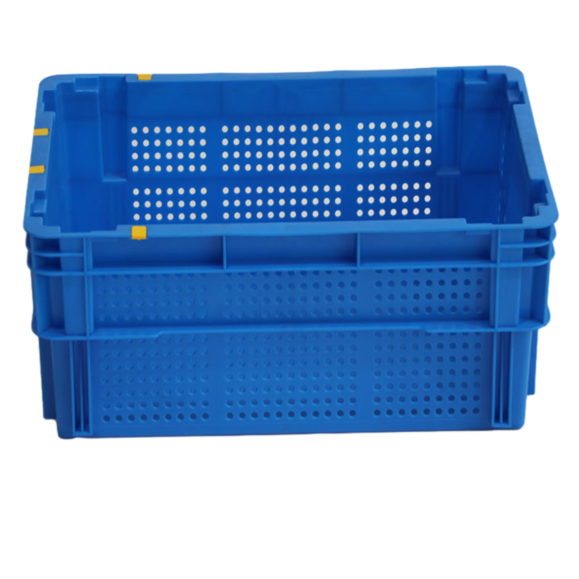 6423 Logistic Harvest Mesh Tsiv Crates Yas Zaub Zaub Txiv Hmab Txiv Ntoo Ntses Ventilated cia Basket Nestable Thiab Stackable 7