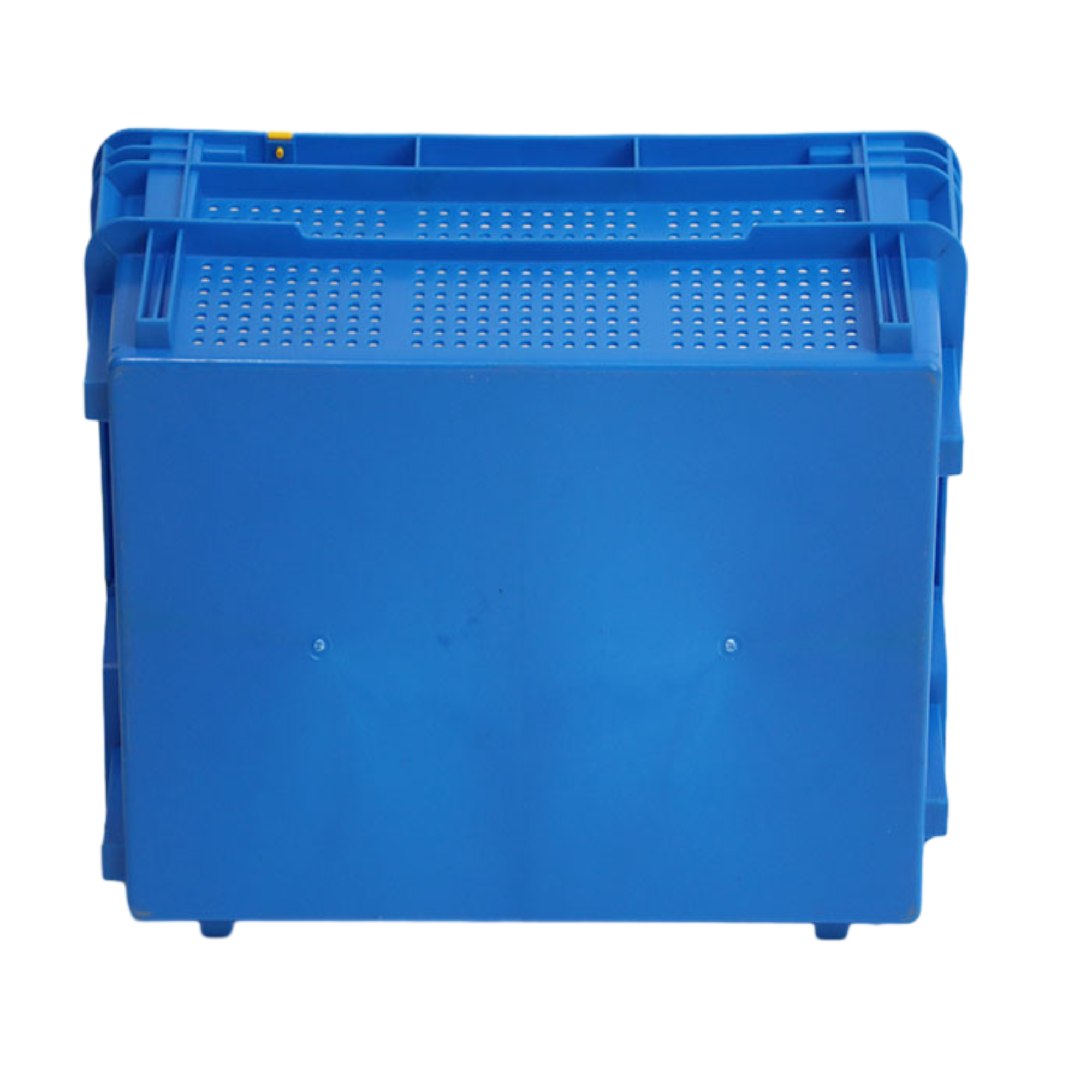 6423 Logistic Harvest Mesh Tsiv Crates Yas Zaub Zaub Txiv Hmab Txiv Ntoo Ntses Ventilated cia Basket Nestable Thiab Stackable 5