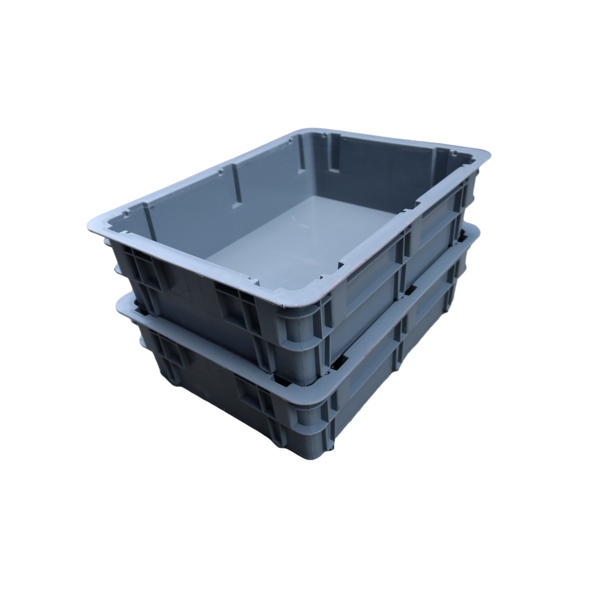 4311 Kualitas Tinggi Stackable Tote File Storage Box Terlampir Tutup Wadah Plastik Moving Storage Box 6