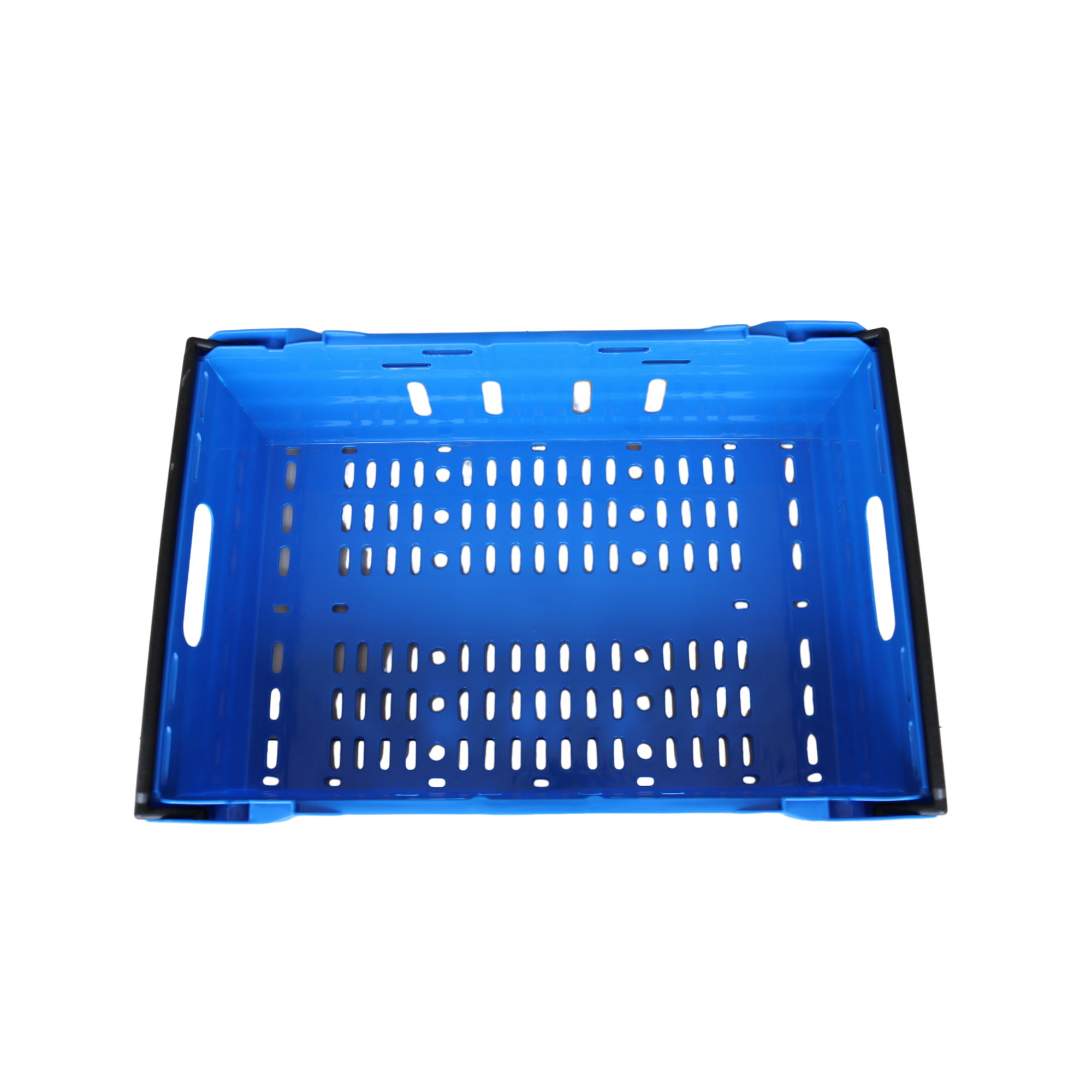 Hoogwaardige logistieke opvouwbare kratdoos, fruit opvouwbare groente plastic krat 6420 4