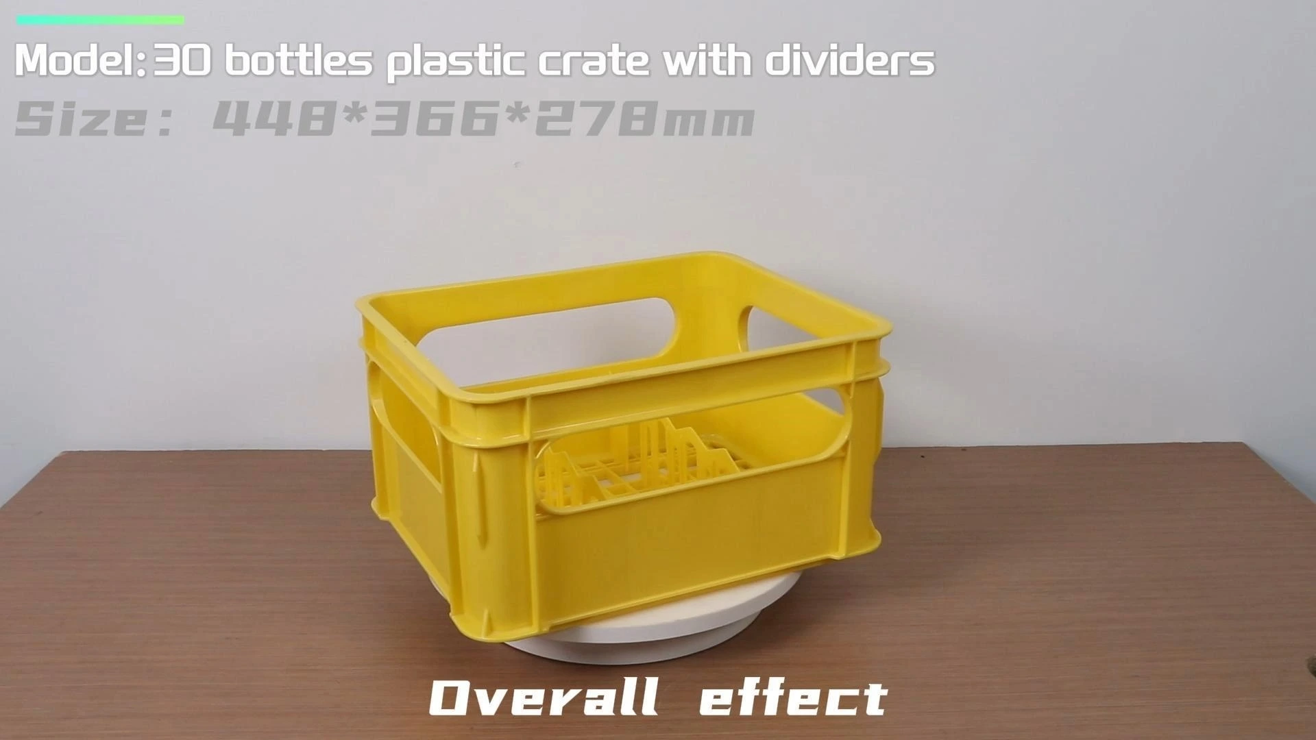 30 riste Producent Plastkasser Plast flyttekasser Stables med håndtag 1
