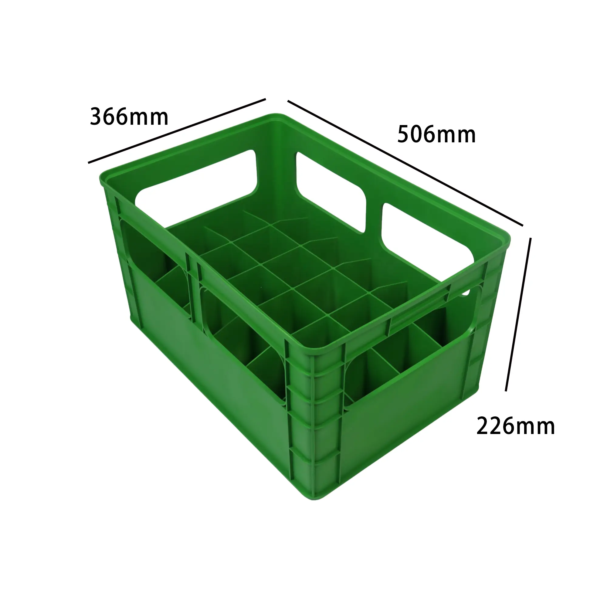 CheapestJOIN Plastic Crate with Dividers for Different Industries 3